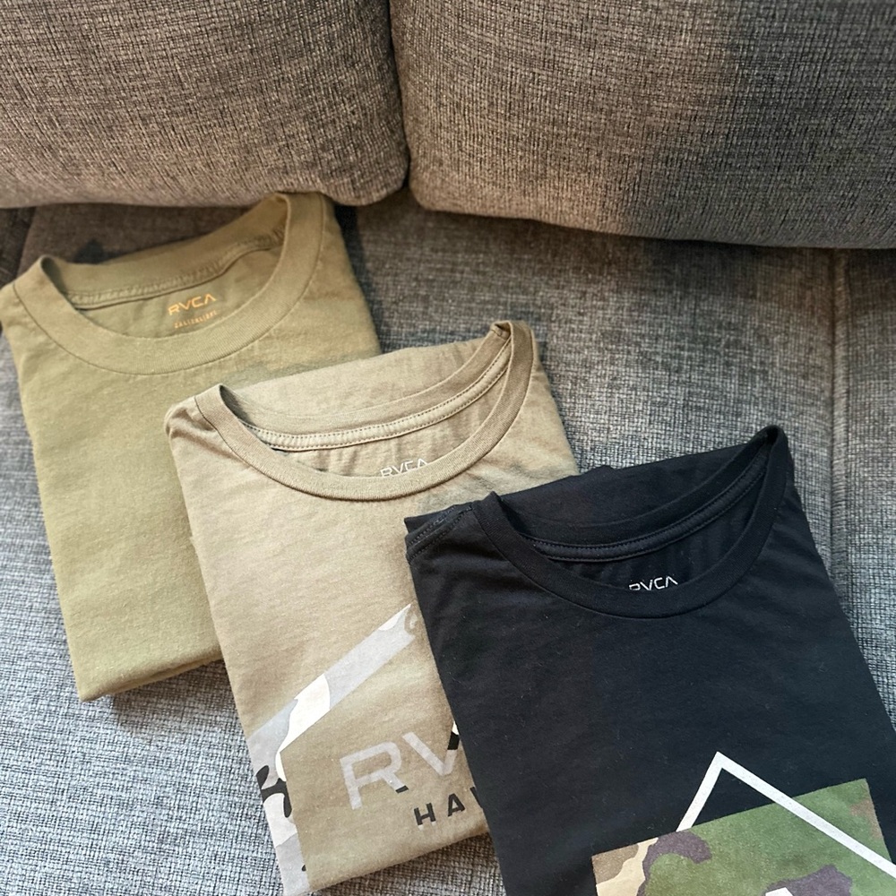 RVCA T-Shirts 3/$4